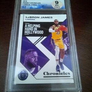 2019 Panini chronicles No.10 Lebron James